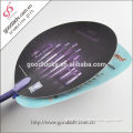 promotional advertising fancy "O" handle plastic round pp hand fan